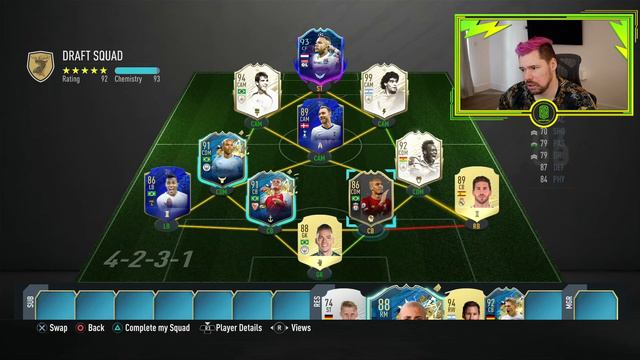 INSANE RETRO FUT DRAFT!!! FIFA 20 Ultimate Team смотреть онлайн