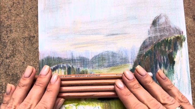 Обзор карандашей Derwent Lightfast