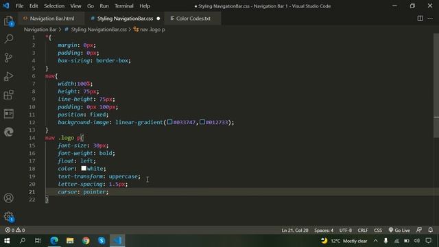 Create a Simple Navigation Bar Using HTML and CSS | Website Header Design Using HTML and CSS смотреть онлайн