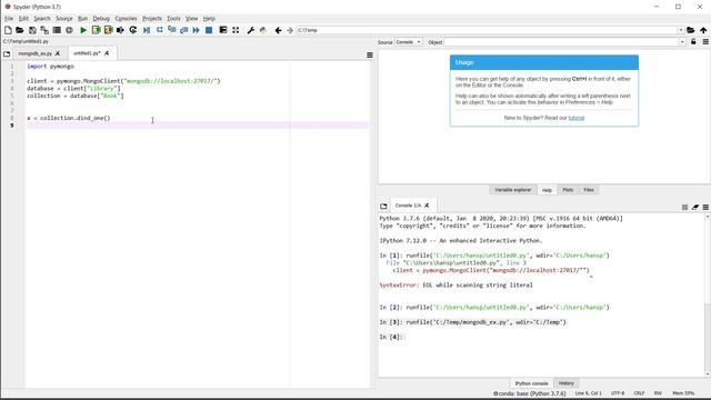 Python and MongoDB смотреть онлайн