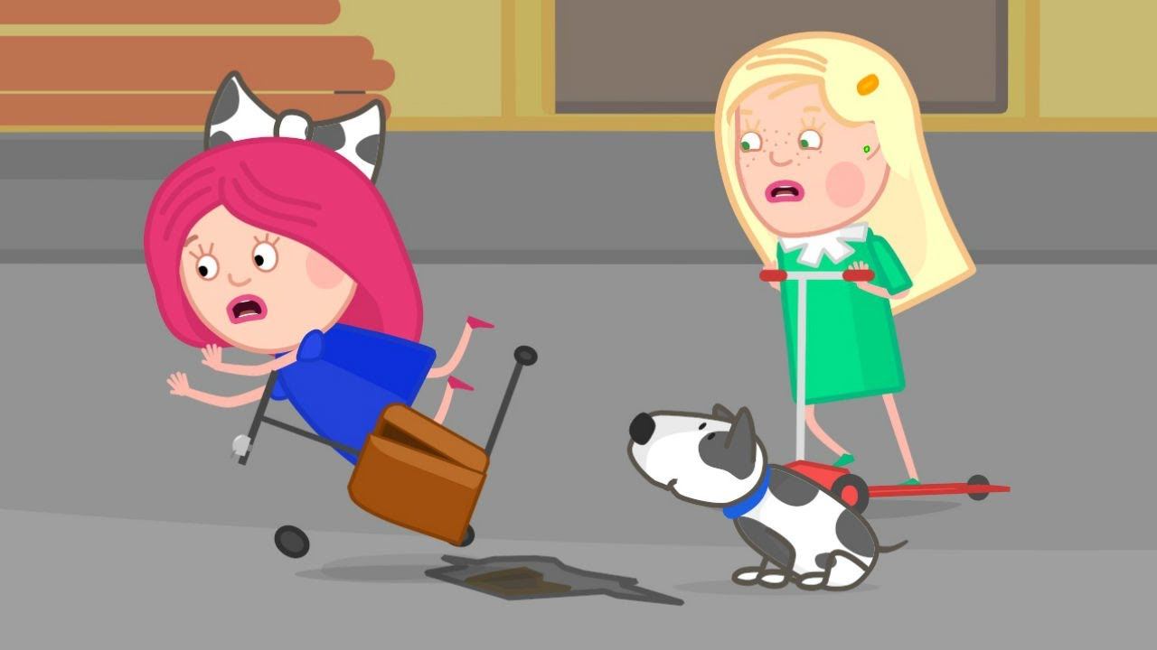 Ремонт самоката - Мультики для детей Смарта и чудо сумка - Мультсериал смотреть онлайн