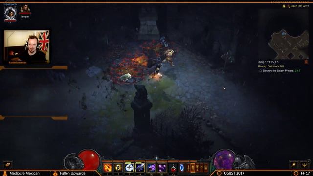 Diablo 3 Reaper of Souls Season 13 - HC Wizard Gameplay - E02 смотреть онлайн