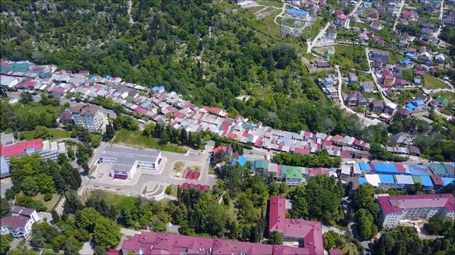 Район АРЕДА в Сочи с квадрокоптера! Больничный городок! Инфраструктура!