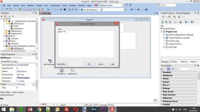 Добавление базы данных MS Acces в C++ смотреть онлайн