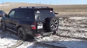 оффроад на митсубиси паджеро