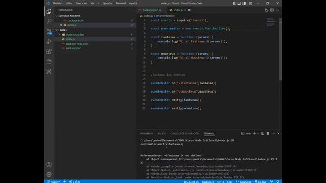 ? Aprendiendo Node.JS Tercera Clase ? - Tutorial en Español(MUY FACIL ?) смотреть онлайн