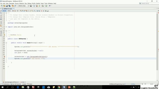 Network Programming with Java Sockets - UDP Server смотреть онлайн
