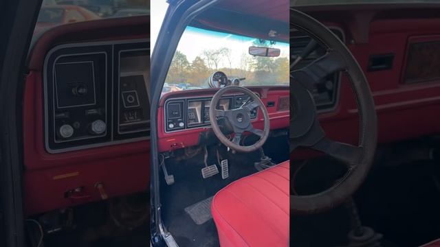 Check out our 1979 Ford F150 with a beautiful step-side bed with a wood floor.