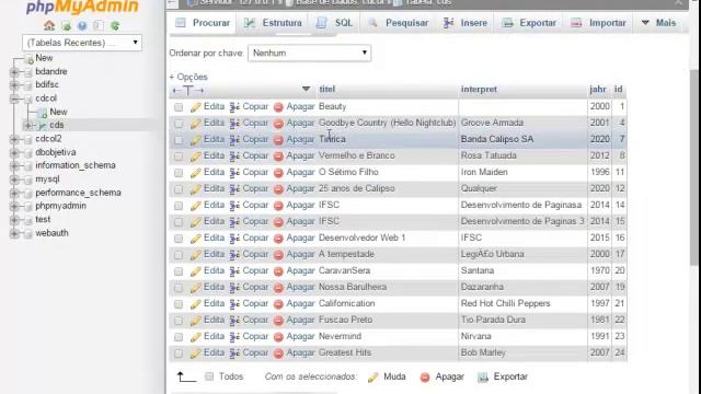 aula19: Listando dados de um banco mysql utilizando o PHP (forma bruta) смотреть онлайн