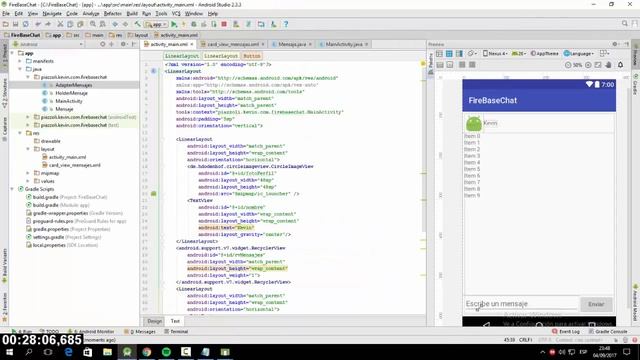 Crear Un Chat En Menos De Una Hora | Firebase y Android Studio смотреть онлайн