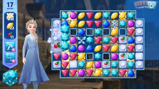 Disney Frozen Adventures - A New Match 3 Game (Great Hall 2) | Jam City, Inc. | Puzzle | HayDay смотреть онлайн