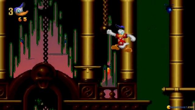 Donald Duck: Cold Shadow gameplay (PC Game, 1995) смотреть онлайн