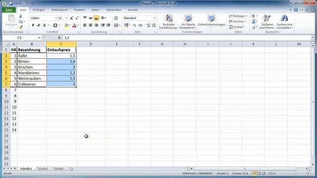 Excel 2010 Anfängerkurs Teil 3 смотреть онлайн