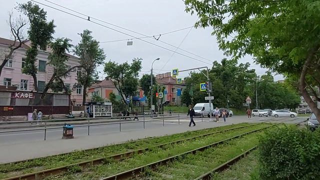Пешая прогулка от остановки Борисенко до Спортивной. Vladivostok. Walk.July . смотреть онлайн
