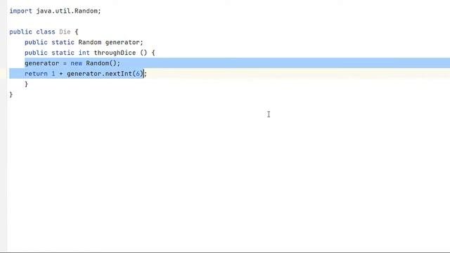 (dice game Simulation ?? : P6.9 (BIG JAVA смотреть онлайн