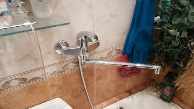 Замена смесителя, Vidima заменил бракованный Frap.Replacing the mixer. смотреть онлайн