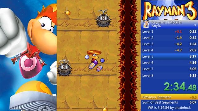 [WR] "Rayman 3 ( Symbian ) any%" in 5:11 смотреть онлайн