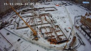 Монтаж башенного крана Terex CTT 181