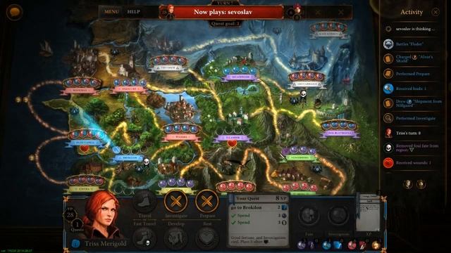 Witcher: the Adventure Game - запись стрима часть#1 смотреть онлайн