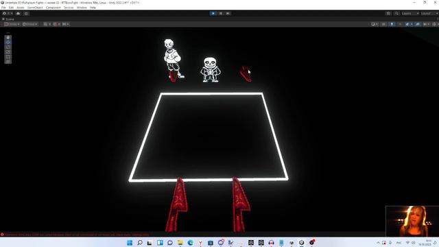 Bad Time Trio тест старта битвы | Undertale 3D Multiplayer Fights смотреть онлайн