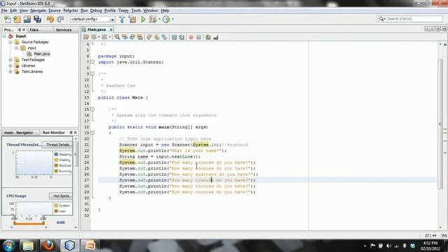 Mr Joyce - Computer Science - Basic Java Input смотреть онлайн