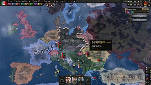 Let’s Play HOI4 Italy (Road to 56 Hearts of Iron 4 Gameplay) #13 смотреть онлайн
