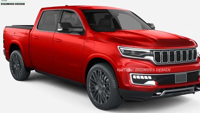 JEEP COMANCHE 2025-2026? REDESIGN | Digimods DESIGN |