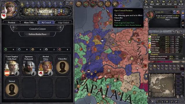 Crusader Kings 2 - Holy Fury (3.0.1.1) - Ireland Pt. 57 - Powernexing ZA WARUDO - PLAGUE RAVAGING U смотреть онлайн