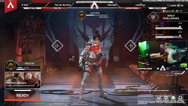 Apex Legends Live - Twitch - Youtube - Mixer TRUE2FPS luNARrRR / BOOTSTRAP! смотреть онлайн