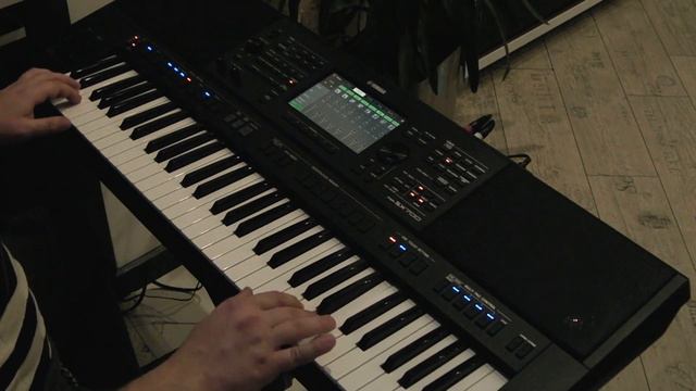 Звенит Январская Вьюга - Нина Бродская Кавер на синтезаторе Yamaha psr-sx700 смотреть онлайн