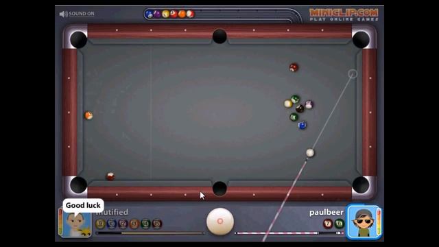 Mutified, one game shoot out - 8 ball pool multiplayer смотреть онлайн