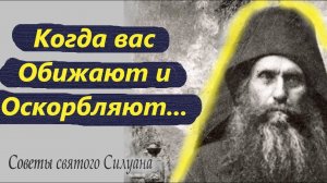 Когда вас Обижают и Оскорбляют.Послушай эти мудрые слова. Советы Святого Силуана Афонского.