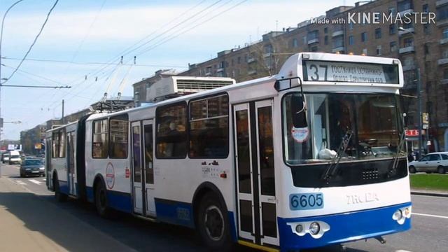 Память о маршрутах троллейбуса 9 37 48 Москва смотреть онлайн