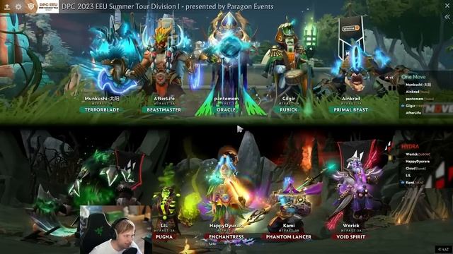 НС смотрит игру OneMove vs Hydra | DPC 2023: S3 | Восточная Европа смотреть онлайн
