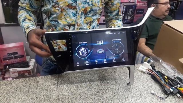 TOYOTA COROLLA ALTIS Android Double Din Player смотреть онлайн
