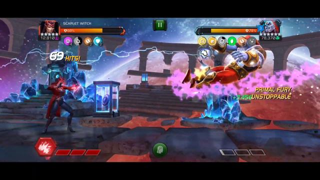Act 6.2.6 The Champion Boss Meltdown Feat. Scarlet witch Sigil - Marvel Contest of Champions смотреть онлайн