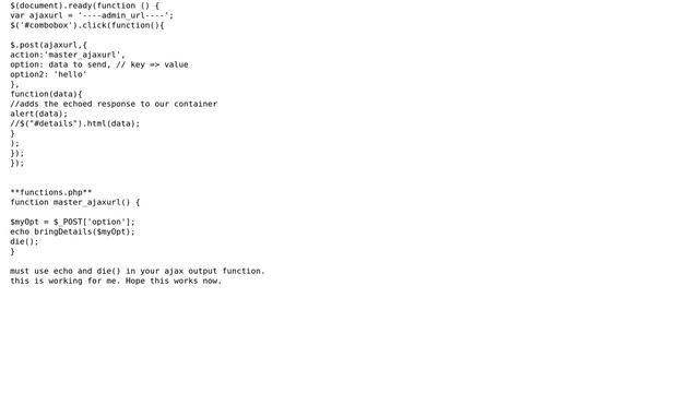 Wordpress: Wordpress Ajax Data problem (4 Solutions!!) смотреть онлайн