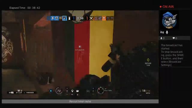 Recruit get's to play | No Microphone | RainbowSix Siege смотреть онлайн