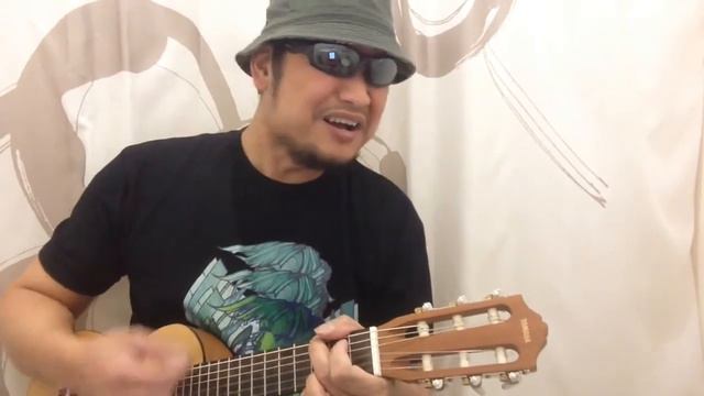 Don't worry be Happy cover Bobby Mcferrin Guitalele смотреть онлайн