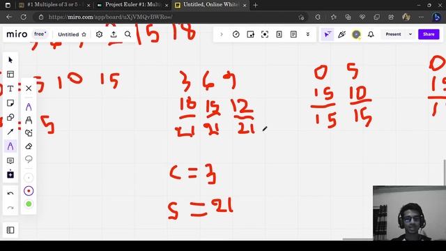 Project Euler | Problem 1: Multiples of 3 or 5 | Explanation and Solution in c++ смотреть онлайн