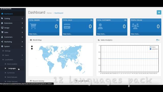 12 Languages pack opencart extension смотреть онлайн