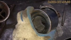 Hyundai Creta 1.6 АТ 2018 г.Удаляем катализатор.