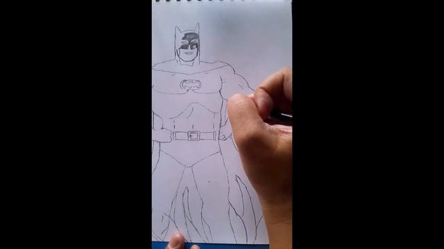 Batman Sketch to Drawing смотреть онлайн