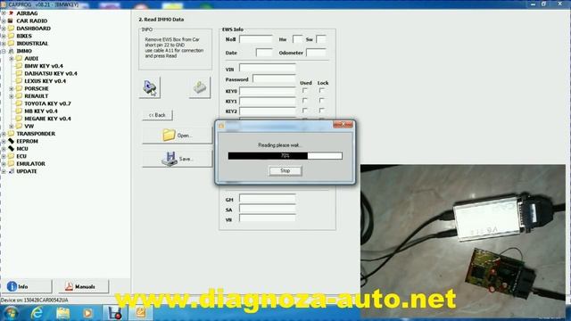 Programming Key To BMW With Carprog