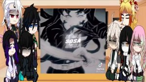 -- Hashiras react to Yoriichi & Kokushibo and Tiktoks -- Demon Slayer -- Gacha Club --