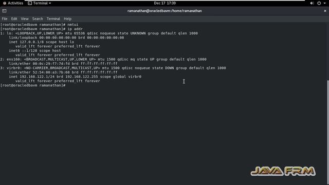 How to enable and disable nic using nmtui command in Oracle Linux 8 смотреть онлайн