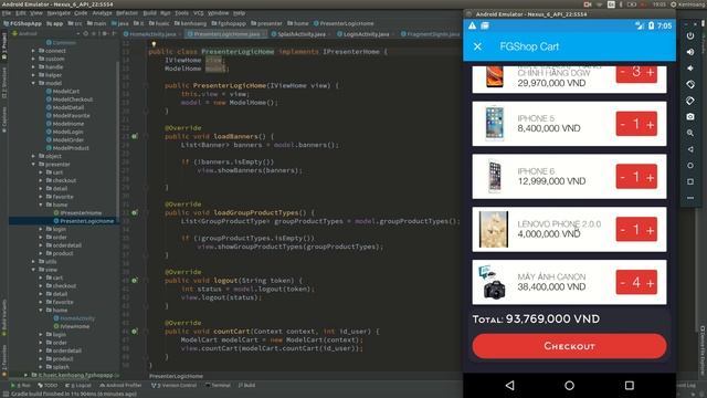 Opensource APP & WEB shop online (Android & PHP) смотреть онлайн