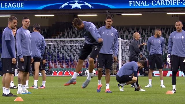 Real Madrid Training Session
