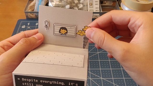 Undertale Diorama Cube Tutorial - Despite Everything It's Still You смотреть онлайн